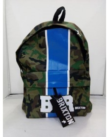 ZAINO AMERICANO BRIXTON MILITARE BLUE