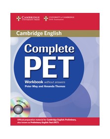 COMPLETE PET, WORKBOOK +CD